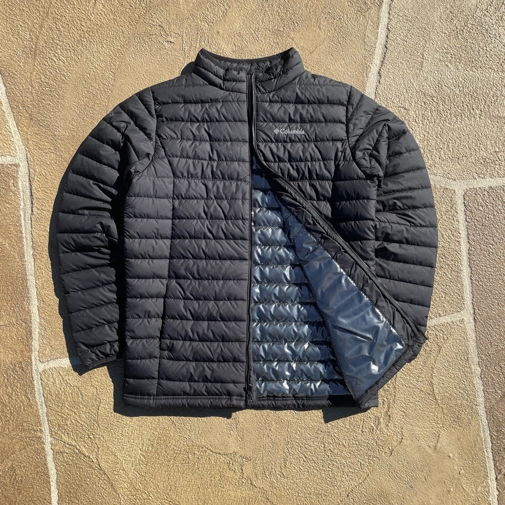 Columbia Insulated Puffer Jacket Size S Black